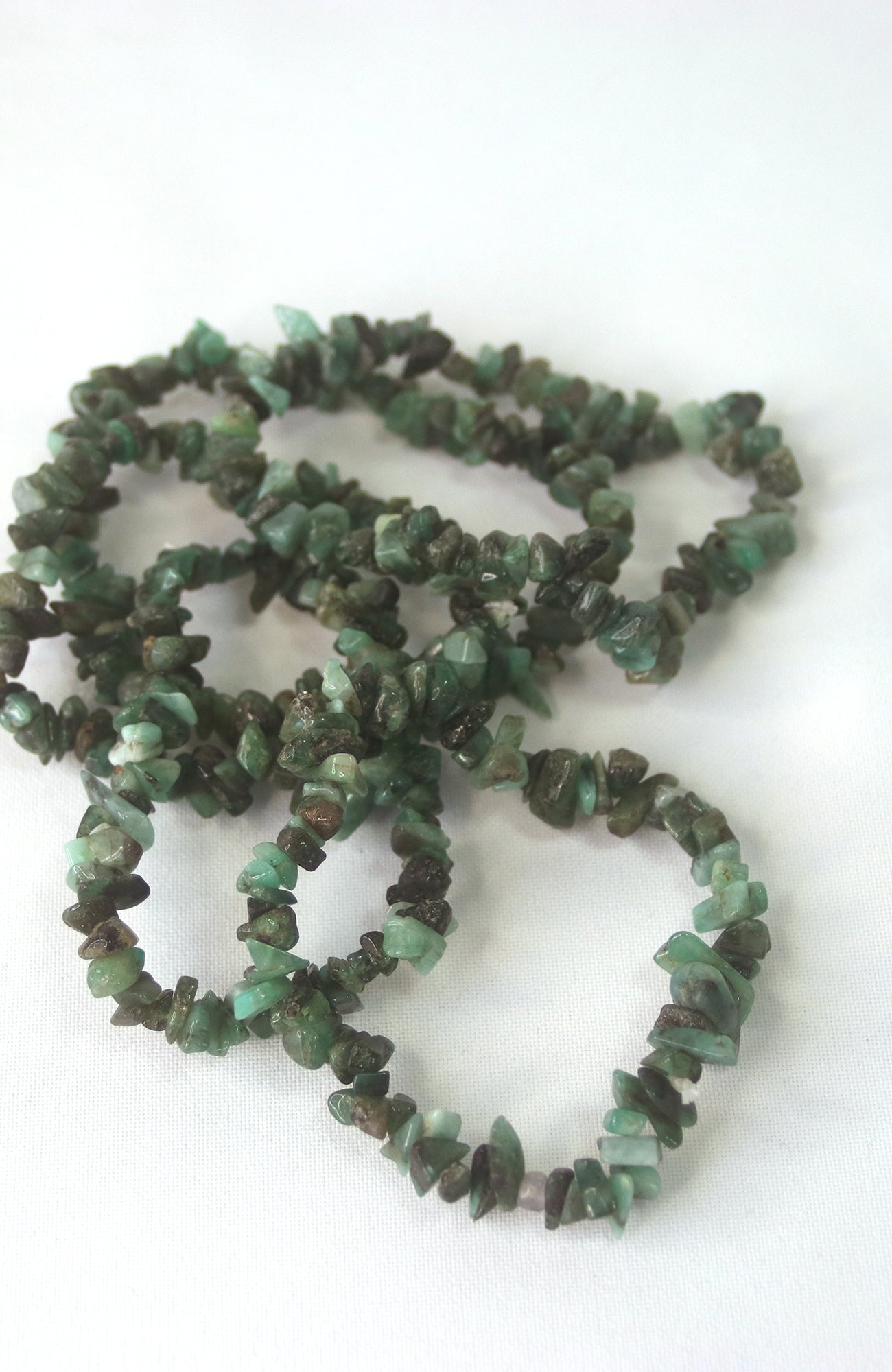 Emerald Chip Bracelet